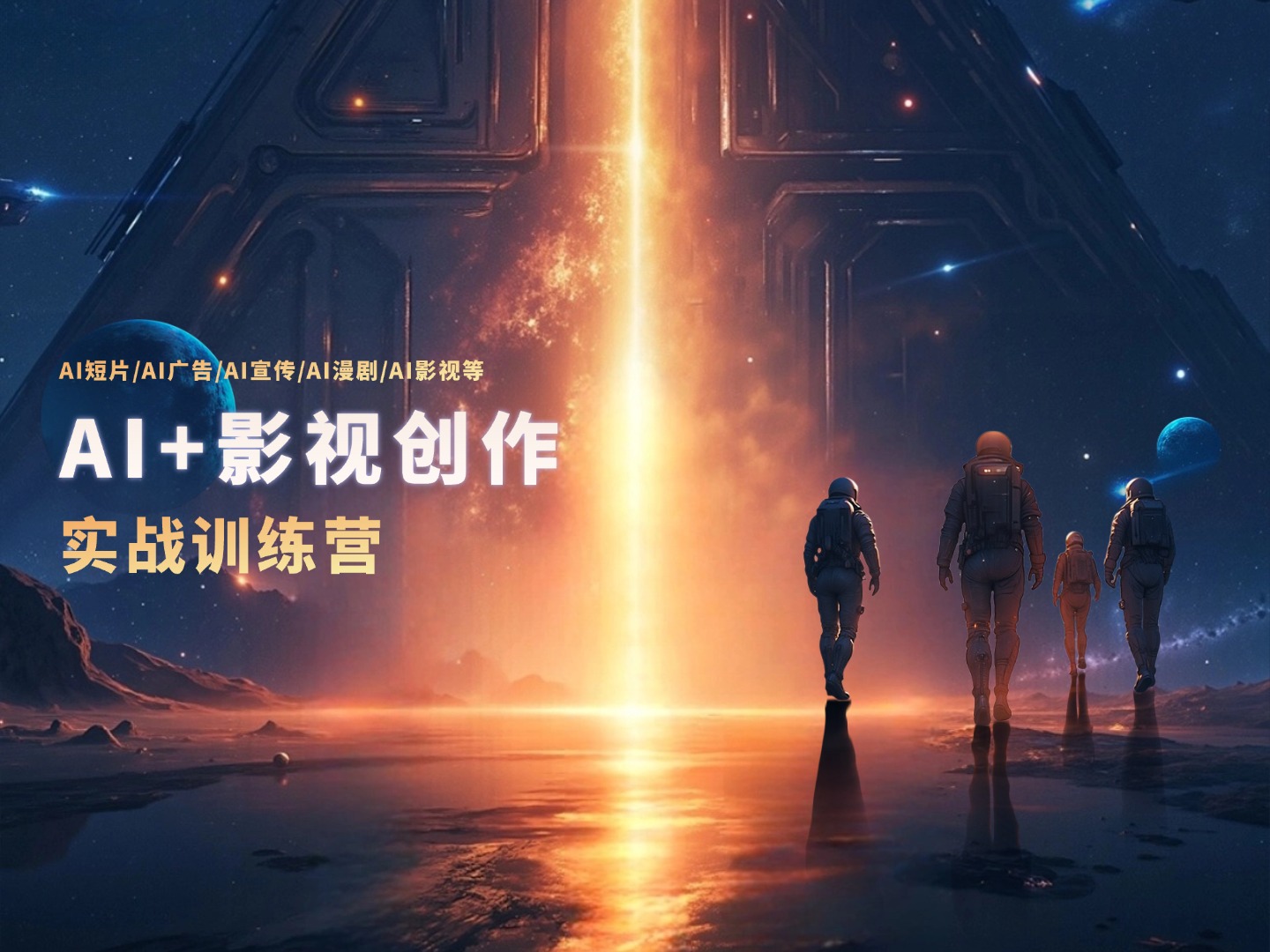 AI+影视创作实战训练营